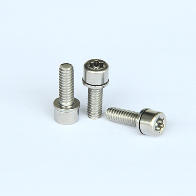 Máy giặt có khóa răng bên trong Vít thép không gỉ SEMS 6-32 Kích thước ren dài 1/2 &quot;