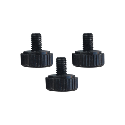 Đầu con lăn lớn Hoa ngón tay cái Vít thép carbon hạt thẳng