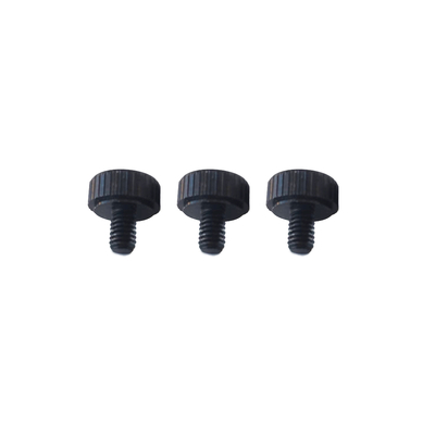 Đầu con lăn lớn Hoa ngón tay cái Vít thép carbon hạt thẳng
