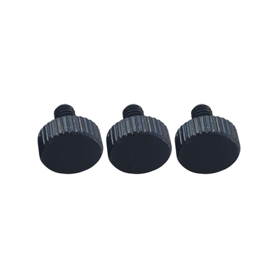 Đầu con lăn lớn Hoa ngón tay cái Vít thép carbon hạt thẳng