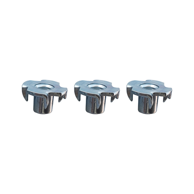 Nội thất gỗ M6 Four Claw Mạ sắt T Nuts Bảo vệ môi trường Kẽm xanh