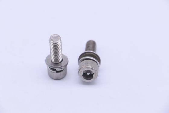 Vít đầu hình trụ bằng thép không gỉ Hoa mận chống trộm SS316 3/8-24X1"