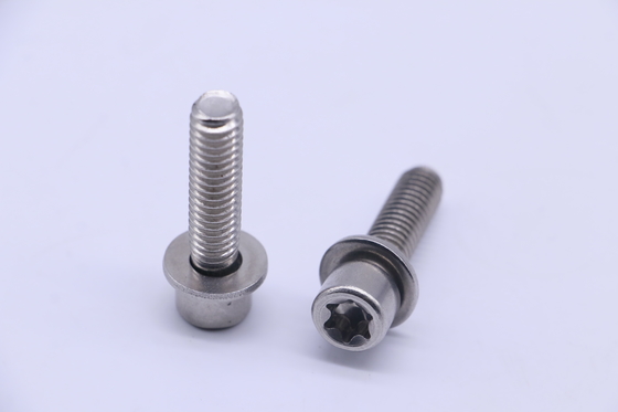 Vít đầu hình trụ bằng thép không gỉ Hoa mận chống trộm SS316 3/8-24X1"
