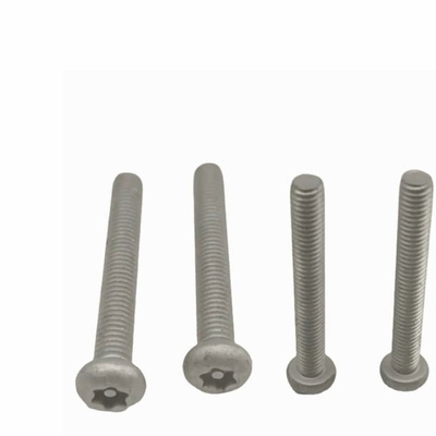 6-32x1 / 2 "Nút vặn máy bảo mật bằng chứng giả mạo 6 Đầu chốt trung tâm thùy Torx