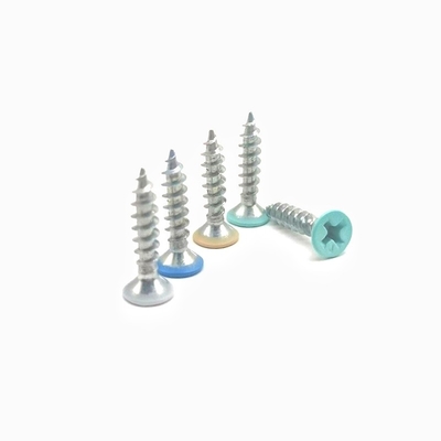 Màu sắc 316 tự đập vít Countersunk Hexagonal Cross Mountain Wire