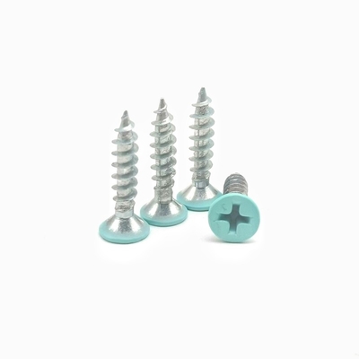 Sơn màu tùy chỉnh Sơn tự chạm Vít đồ nội thất Countersunk Cross Screws