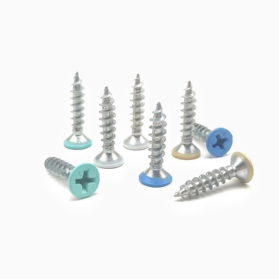 Gia công sơn nướng vít inox trắng vít trang trí gỗ vít sơn nướng màu vít tự khai thác
