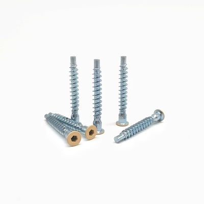 Tùy chỉnh trực tiếp sửa chữa vít Countersunk Head Hexagonal Roller Coaster Thread