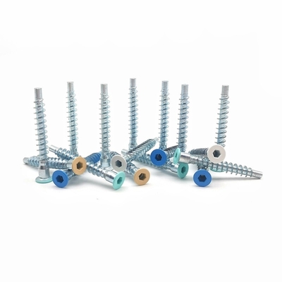 Coaster thẳng Countersunk tự chạm vào vít Countersunk Hexagonal Socket Roller