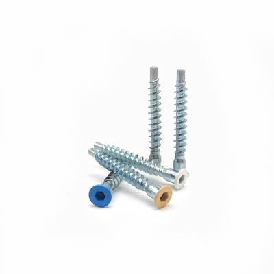 Coaster thẳng Countersunk tự chạm vào vít Countersunk Hexagonal Socket Roller