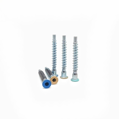 Tùy chỉnh sửa trực tiếp đồ nội thất vít Countersunk Hexagonal roller coaster Thread