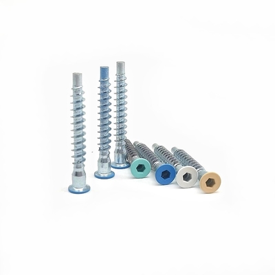 Tùy chỉnh trực tiếp sửa chữa vít Countersunk Head Hexagonal Roller Coaster Thread