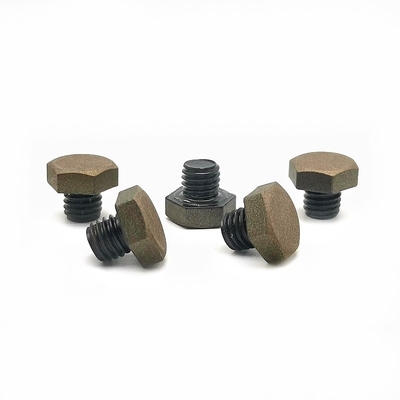 Tùy chỉnh thép không gỉ CD Vít bên ngoài hình lục giác trang trí móng tay đầy đủ răng