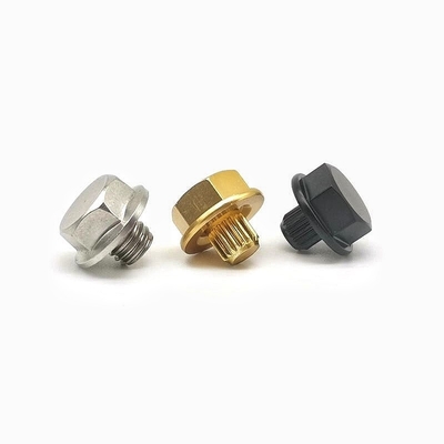Tùy chỉnh hình lục giác nhôm trục vít hợp kim xe Hub trang trí Nail Cd