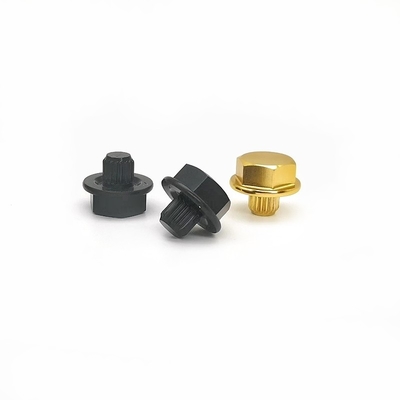 Crown Gia công Hợp kim nhôm Vít thẳng Tùy chỉnh 6063 Bánh xe ô tô Hub Nail