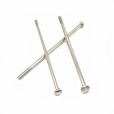 Vòng vít dài Flange Hexagon Bolt Vòng vít máy thép không gỉ