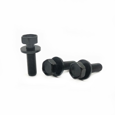 Đầu hình lục giác bên ngoài Pad mùa xuân phẳng kết hợp Bolt Screw Độ bền cao