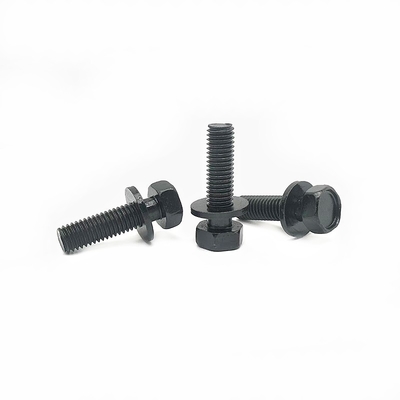 Thép carbon bên ngoài Hexagon kết hợp vít lớp 10.9 Hexagon đầu cuộn