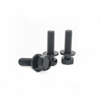 Lớp 10.9 Bolt hình lục giác bên ngoài Thép carbon mạnh kết hợp Pad phẳng
