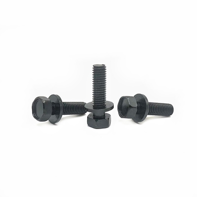 10.9 loại thép carbon Hexagon đầu Bolt bên ngoài phẳng Pad kết hợp vít