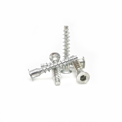 Tùy chỉnh Hexagon Self-Tapping Screw Countersunk Mountain Wire M6 * 40