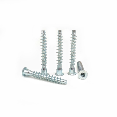 Tùy chỉnh Hexagon Self-Tapping Screw Countersunk Mountain Wire M6 * 40
