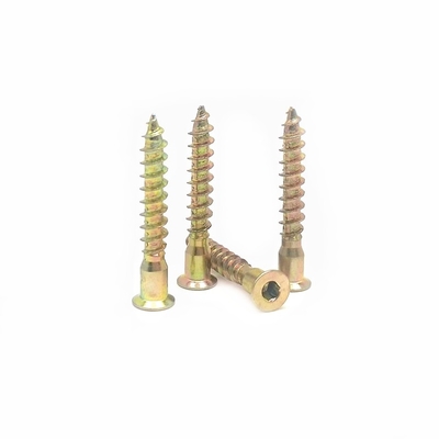 Hexagon tự đấm Cross-Wire thẳng sửa chữa vít Olor sơn Countersunk