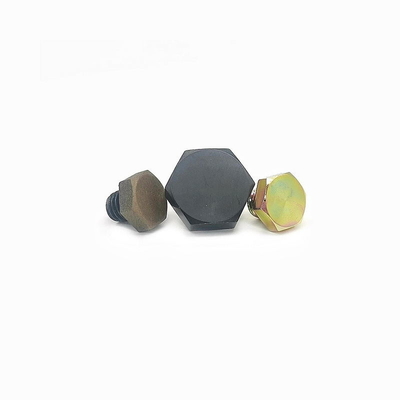 Sơn kẽm CD mô hình vít bánh xe Hub Stainless Steel Hexagonal trang trí móng vít
