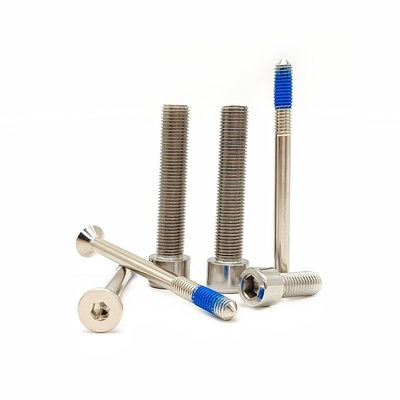316L thép không gỉ vít chống thả đầu cốc hình trụ Mỹ đầu ổ cắm hình lục giác