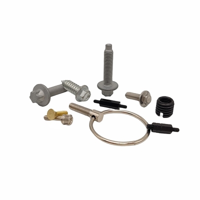 Ứng dụng không chuẩn vít 316l thép không gỉ trang trí móng đầy răng bên ngoài hình lục giác