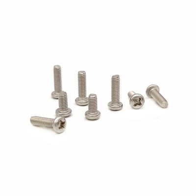 Custom Pan Head chính xác cơ khí vít vương miện gia công Stainless Steel Cross