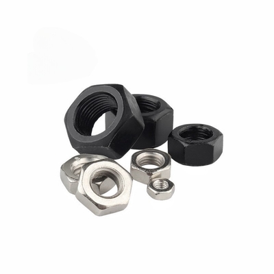 304 thép không gỉ External Hexagon Nut Metal Lock Nut M14 M16 Độ cứng cao