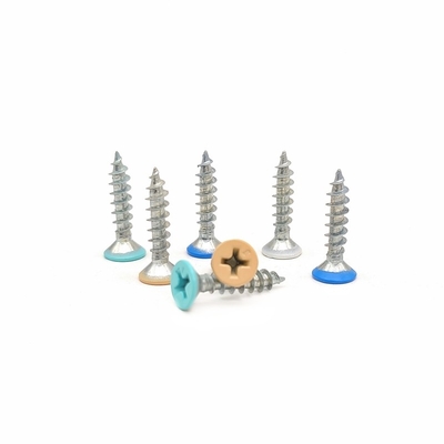 Countersunk Head Cross Self Tapping Screws Flat Head Self Tapping Nai Màu sắc tùy chỉnh