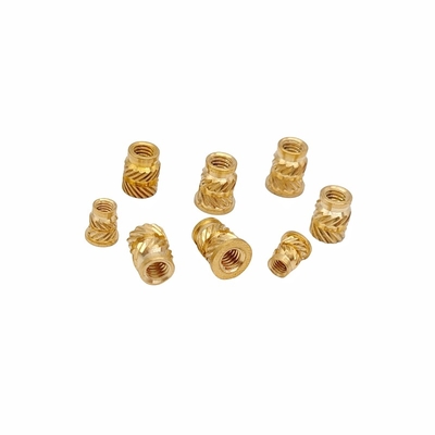 Crown Mark Processing Custom Through-Hole Crurled Copper Nut Double Twill Brass Nut (Điều này được sử dụng để chế biến các loại hạt đồng)