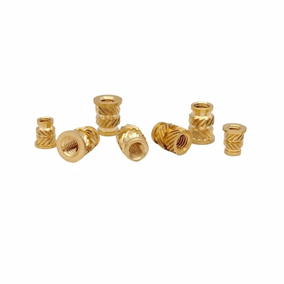 Crown Mark Processing Custom Through-Hole Crurled Copper Nut Double Twill Brass Nut (Điều này được sử dụng để chế biến các loại hạt đồng)