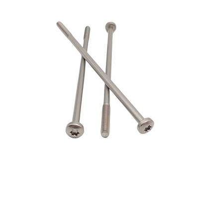 Pan đầu vít phần sợi thép không gỉ vật liệu hoa hình rãnh T30 T25 T20 T15 tùy chỉnh chiều dài đầu