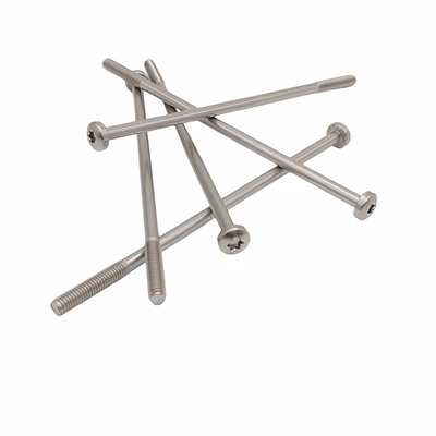 Pan đầu vít phần sợi thép không gỉ vật liệu hoa hình rãnh T30 T25 T20 T15 tùy chỉnh chiều dài đầu