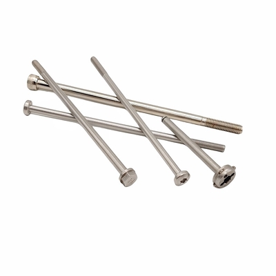 Đặt hàng theo yêu cầu bên trong hoa thông mở rộng Bolt Long Screw cho động cơ Long Screw với bên ngoài Hexagon trên bề mặt flange