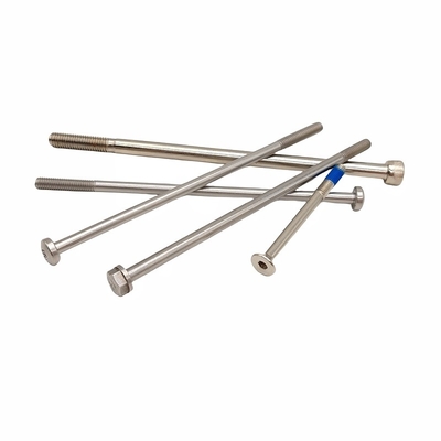 Đặt hàng theo yêu cầu bên trong hoa thông mở rộng Bolt Long Screw cho động cơ Long Screw với bên ngoài Hexagon trên bề mặt flange