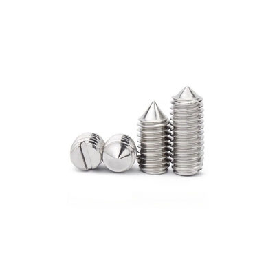 Nhà máy bán trực tiếp Stainless Steel 304 Slotted Tip Set Screw Máy đo Spire Screw