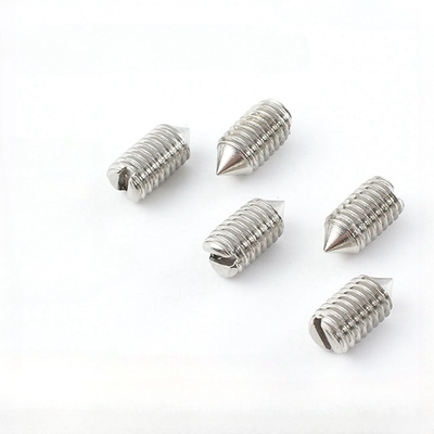 Nhà máy bán trực tiếp Stainless Steel 304 Slotted Tip Set Screw Máy đo Spire Screw