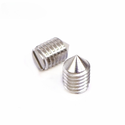 Một từ 304 Slotted Tip Machine Meter Headless Screw Jacking Screw