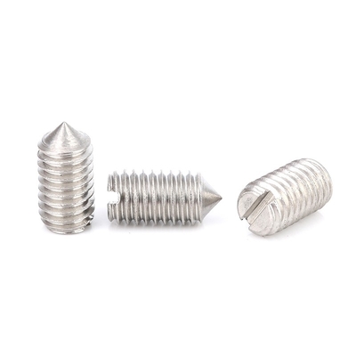 Một từ 304 Slotted Tip Machine Meter Headless Screw Jacking Screw