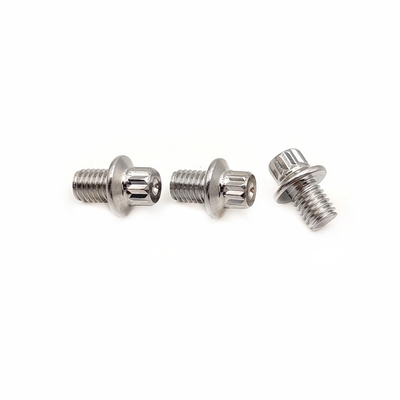 High Torsion Special Shape Bolts Aluminium Pedal Studs Tùy chỉnh Độ dày