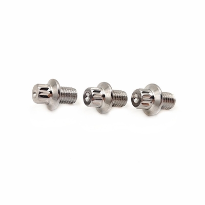 Không tiêu chuẩn Flange Stainless Steel Chrome mạ trang trí móng dù đầu vít