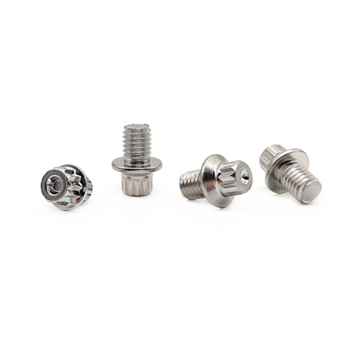 Không tiêu chuẩn Flange Stainless Steel Chrome mạ trang trí móng dù đầu vít