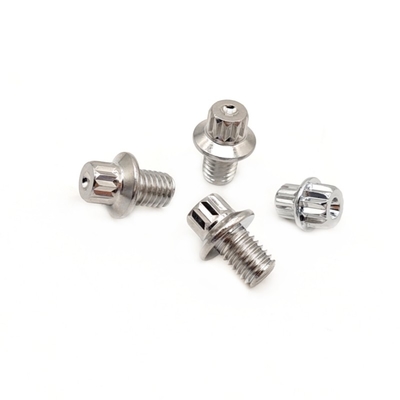 Custom không chuẩn Flange chống trộm vít thép không gỉ hoa chống trượt vít