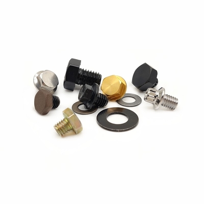 Vòng tròn đầu hex không từ tính A4 -70 M8X10 Vít bọc thép không gỉ