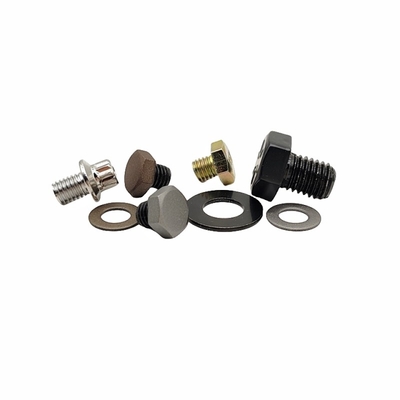 Tùy chỉnh bên ngoài Hexagon Screw Đen cao cường độ Bolt bên ngoài Hexagon trang trí móng