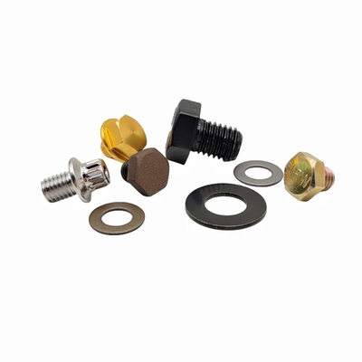 Tùy chỉnh bên ngoài Hexagon Screw Đen cao cường độ Bolt bên ngoài Hexagon trang trí móng